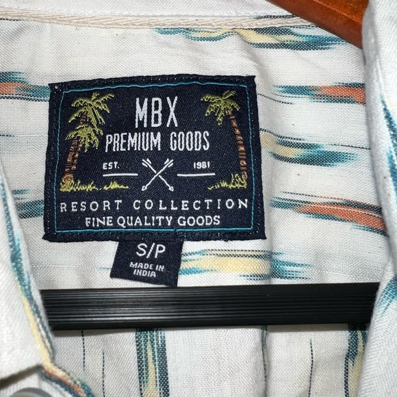 MBX PREMIUM GOODS RESORT COLLECTION MEN’S SHIRTS - Picture 2 of 10
